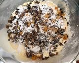 A picture of step 3 of Vanilla Fruit Cake.