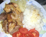 Foto del paso 3 de la receta: Paleta cerdo asada con piña
