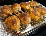 A picture of step 6 of Crispy Baked Chicken Thighs.