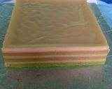 Foto langkah ke 7 dari resep Kue Lapis Pepe Sagu + Terigu Anti Gagal.