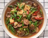 Foto langkah ke 3 dari resep Tumis Buncis Bakso.