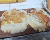 Foto del paso 2 de la receta: Patacones con carnes ahumadas, queso de cabra y brochetas de vegetales