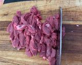 A picture of step 2 of Beef Bulgogi 🥩🥢.