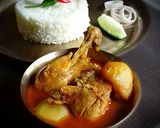 A picture of step 10 of Bengali Style Murgir Patla Jhol.
