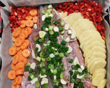 Foto del paso 5 de la receta: Pescado al horno con patatas y zanahorias