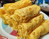 Gambar langkah 5 resipi Roti Jala.