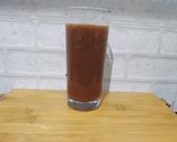 A picture of step 5 of Fresh plum juice.