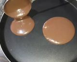 A picture of step 4 of Chocolate pancakes.