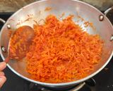 A picture of step 3 of Authentic Gajar Halwa.