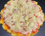 Foto langkah ke 6 dari resep Pizza Teflon Roti Tawar.