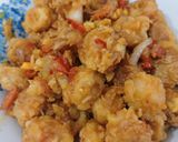 Foto langkah ke 7 dari resep Cumi Kriuk Telur Asin.