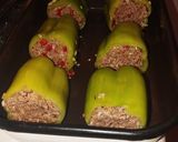 Foto del paso 7 de la receta: Pimientos rellenos con carne picada y arroz