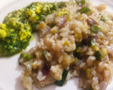 Foto del paso 3 de la receta: Arroz vegano con puerro y zapallitos