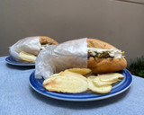 Foto del paso 4 de la receta: Torta de chilaquiles con milanesa