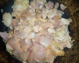 A picture of step 1 of Chicken Spring Roll.