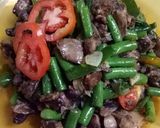 Foto langkah ke 5 dari resep Tumis Ati Ampela Buncis.