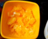 A picture of step 6 of Orange sabudana kheer.