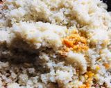 A picture of step 2 of Proso millets tomatoes khichdi.