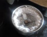 A picture of step 1 of Coconut kheer.