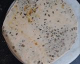 A picture of step 4 of Green Moong Paratha.