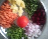 A picture of step 8 of Proso Millet Bisibelle.