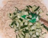 A picture of step 2 of Green Bean Salad.
