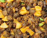 Foto langkah ke 5 dari resep Sambel hati sapi kentang pasti enak🥰.