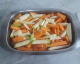 Foto del paso 3 de la receta: Salayan al horno con verduras