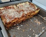 A picture of step 5 of Lasagna.