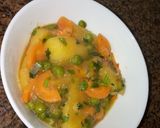 A picture of step 3 of Bananas #my style#Author Marathani#4weekchallenge.