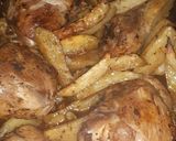 Foto del paso 4 de la receta: Pollo al horno... con papas al horno riquísimos!!!