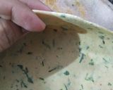 A picture of step 2 of Thepla (Methi Thepla).