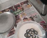 A picture of step 6 of Sweet Flower Khaja (Achappam) with Rabadi (fusion).