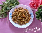 A picture of step 4 of Green Pigeon Peas Aloo and Methi Sabzi.