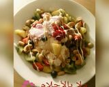 صورة لخطوة 8 من وصفة سلطة الايس كريم🍦 ice crame salad🍦
