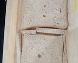A picture of step 7 of Paneer tikka toast.
