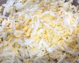 A picture of step 3 of Boiled Egg Salad with Thousand Island Dressing.