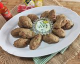 Foto del passaggio 5 della ricetta Polpette di broccoli siciliani e cavolo rosso