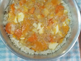 Tarta de arroz y verduras, sin harina ni gluten