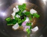 A picture of step 6 of Chicken menchurian.