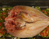 Foto del paso 2 de la receta: Dorada al horno con verduras y vinagreta de mostaza