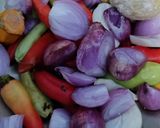 Foto langkah ke 1 dari resep Sayur lodeh kacang panjang tahu.