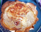Une image de l'étape 9 de Minis Quiches lorraine façon wraps ou grande quiche lorraine 😋#fevrier.