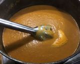 Une image de l'étape 19 de Soupe mixée poivrons, carottes et tomates au bouillon de crevettes.