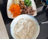 Foto langkah ke 3 dari resep Bibimbab Super Gampang dan Cepat.