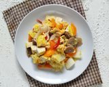 Foto langkah ke 3 dari resep Tumis Sawi Wortel Obok².