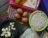 Foto langkah ke 1 dari resep 857. 🌯Lumpia isi Ayam, rebung & Telur (Frozen).