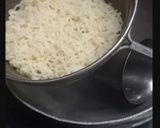 A picture of step 1 of Maggi masala corn pulao.