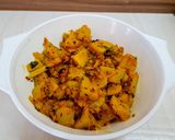 कद्दू की सब्जी (kaddu ki sabzi recipe in Hindi) रेसिपी चरण 4 फोटो