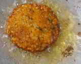A picture of step 3 of Sabudana vada or cutlet.